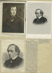 Lord Beaconsfield [a sheet with three portraits].