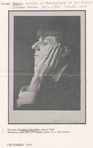 Portrait of Aubrey Beardsley, about 1900.