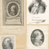 Pierre Augustin Caron de Beaumarchais [four portraits].