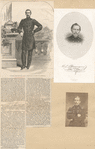 General P. G. T. Beauregard [a sheet with three portraits].