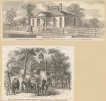 Beauregard's head-quarters, Corinth, Mississippi, now in possession of our troops ; The Civil War in America,: Fairfax Courthouse, the head-quarters of General Beauregard.