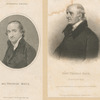 Rev. Thomas Beck [a sheet with two portraits]