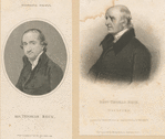 Rev. Thomas Beck [a sheet with two portraits]