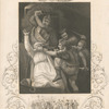 Death of Becket; Henry II. holding the stirrup for Becket ; painted by J. Opie R.A., engraved by J. Rogers.