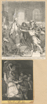 Death of Thomas A. Becket, Archbishop of Canterbury, December, 29, 1170-71 - painted by J.Cross ; Death of Becket [a sheet with two images].