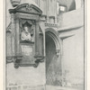A Christmas martyr: the spot where Becket fell in the north transept of Canterbury Cathedral.