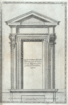 Questa è la forma delle finestre del secondo piano del Palazzo di S. Gio. disegnata in forma grande per la medesima cagione.