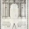 La porta principale del Palazzo della Cancelleria Apostolica fatta ultimamente.