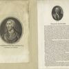 William Beckford, 1709-1770 [a sheet with two portraits].