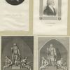 William Beckford [a sheet with four portraits of both father and son].