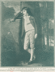 A boy who started with a silver spoon in his mouth.  The picture shows William Beckford as a boy, and is reproduced from Mr. Lewis Melville's elaborate biography of the author of 'Vathek,' published by Mr. Heinemann. Beckford was born in 1760, and at the age of ten came into possession of a million's worth of property. Mr Melville tells the romantic story of how he got rid of most of it [from the Graphic, Feb. 4, 1911].