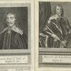 Francis Russell, earl of Bedford [a sheet with two portraits].