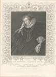 Lucy Harrington, countess of Bedford, 1627, from the original of Honthorst, in the collection of his grace the Duke of Bedford.