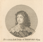 Russell first duke of Bedford 1694.