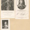 William Russell, duke of Bedford [a sheet with three portraits]