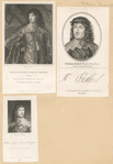 William Russell, duke of Bedford [a sheet with three portraits]