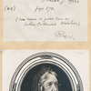 Catherine E. Beecher, educator [a sheet with notes and a portrait].