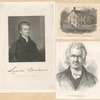 Lyman Beecher ; Dr. Beecher's house at East-Hampton ; Rev. Lyman Beecher, D.D. [a sheet with three images].