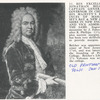His excellency, Jonathan Belcher, captain general and governor in chief of his majesty's provinces of Massachuset's Bay and New Hampshire in New England and vice admiral of the same [from the Old Printshop Portfolio, Jan. 1954].