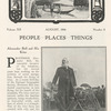 People, places, things : Alexander Bell and his kites.