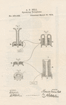 A. G. Bell, speaking telephone, no. 201,488, patented March 19, 1878.