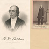 Rev. Henry W. Bellows, D.D., pastor of All Soul's (Unitarian) New York City [a sheet with two portraits].