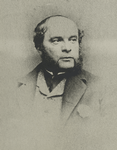 August Belmont, copy of photo taken about 1870.