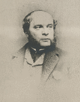 August Belmont, copy of photo taken about 1870.
