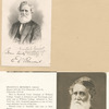 Erastus C. Benedict [a sheet with two portraits].