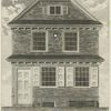 Residence of the late Anthony Benezet no. 115 Chestnut Street Philadelphia, drawn from the original for Roberts Vaux Strickland Arch., March 4th 1818.
