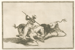 El animoso moro Gazul es el primero que lanceó toros en regla.