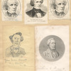 James Gordon Bennett [five portraits].