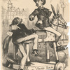 The hobby in the kinder-garten [cartoon depicting Whitelaw Reid and James Gordon Bennett, junior].