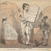 The American Moses [cartoon depicting James Gordon Bennett, junior, and Aaron Parnell].