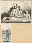 Which is the f...l and which the Foley ; I lie between red and green [cartoon and caricature of James Gordon Bennett, junior].