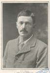 E. F. Benson, author of 'The Relentless City' [from Harper's Weekly].