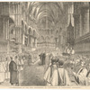 Enthronement of the new archbishop of Canterbury in Canterbury Cathedral [from the Illus. World].