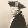 Arthur D. Benson representing Judge Egbert Benson (1746-1835) at the re-enactment of the inauguration of George Washington as first president of the United States at the New York's World Fair, 1939, Sunday, April 30, 1939.