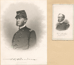 Col. H. Berdan [a sheet with two portraits].