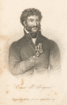 Count B. Bergami, engraved by R. Cooper from an original drawing.