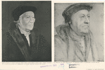 George Neville, third baron Bergavenny [two portraits, the one on the left attributed to a pupil of Holbein, that on the right to Holbein].