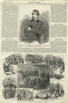 H. Bergh, president of the Society for the Prevention of Cruelty to Animals ; cruelty to animals : which are the brutes?, from Harper's weekly, February 23, 1867.