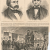 Arrested for cruelty, from Harper's weekly, January 13, 1872.