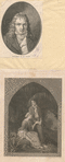Bernardin de St. Pierre [a sheet with two portraits].