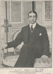 Henri Bernstein, the French dramatist, whose play, 'Aprés Moi,' caused such riots that it was withdrawn from the Comédie Français.
