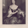Mary, first Duchess of Devonshire, from the portrait at Hardwicke.