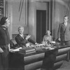 L to R:  ??, Arthur Byron (Nordson), Audray Dale (Lydia) and John Williams (Anton Schuh).
