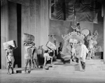 Scene from "Marco Millions", Guild Theatre, 1928. Set and costumes designed by Lee Simonson.