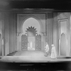 Scene from "Marco Millions", Guild Theatre, 1928. H.H. McCollum (Older Ali Brother) and Mark Schweid (One Ali Brother).