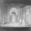Scene from "Marco Millions", Guild Theatre, 1928. H.H. McCollum (Older Ali Brother) and Mark Schweid (One Ali Brother).